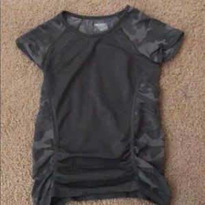 Grey camo athleta shirt.